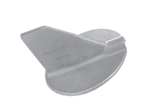 Anode, Trim Tab Zinc OEM Yamaha 115-130hp 1985-04 V6 Special 1985-86 Std Rot