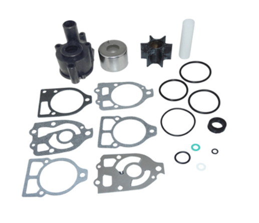 Water Pump Kit w/Housing R/MR/Alpha I w/Preload Pin Mercury V6 2.5L 1983-1990