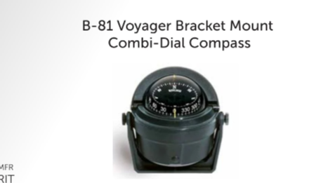 B-81 Voyager Bracket Mount Compass