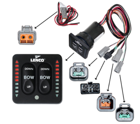 Trim Tab Switch Kit w/LED