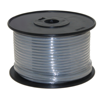 Wire 14 AWG Grey 100ft Roll