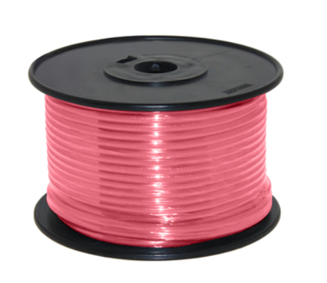 Wire 14 AWG Pink 100ft Roll