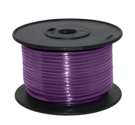 Wire 16 AWG Violet 100ft Roll