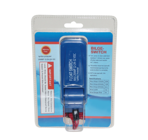 Float Switch 12 Volt 20 Amp