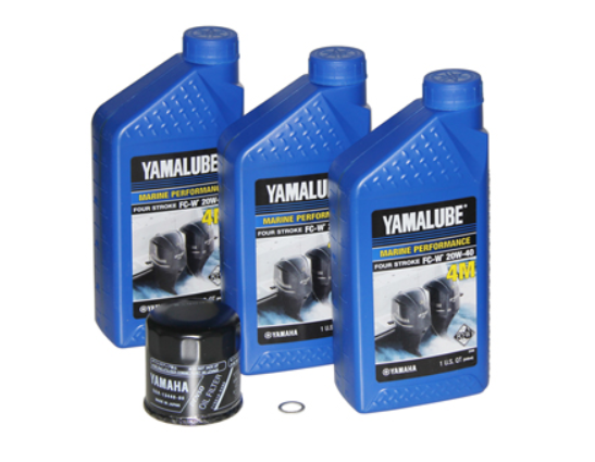 Oil Change Kit F30-F70 Yamaha 20W40 OIl