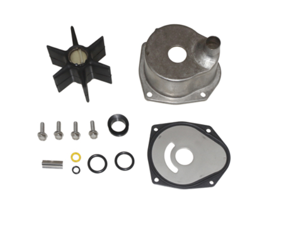Water Pump Kit w/ Housing Merc 50-250/ Verado/30-75 4Str For 75 99,90-120 95-99 / GenII