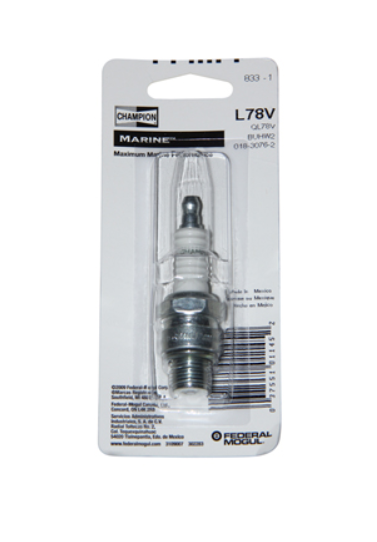 Spark Plug Champion L78V Johnson/Evinrude Stock # 833M