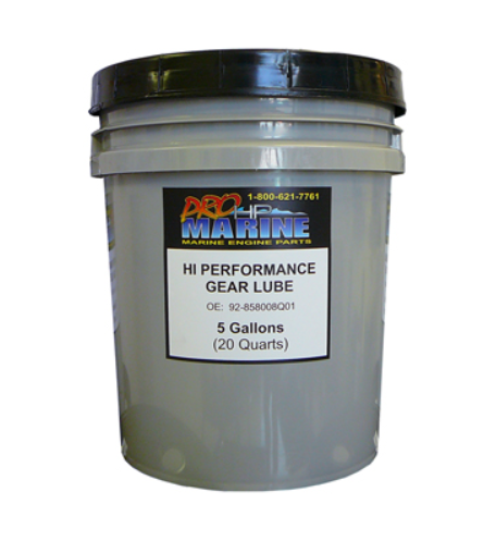 Lube, Gear, Hi Performance Quicksilver 5 gal