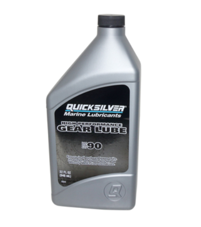 Lube, Gear, Hi Performance Quicksilver Quart