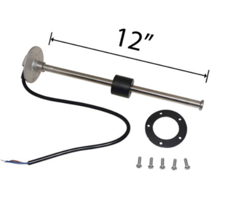 Reed Switch 12" Electric - Blue Ground For 13" deep fuel Tank