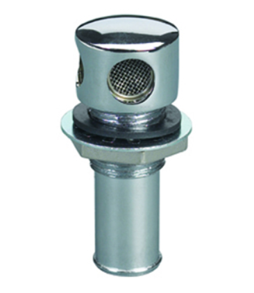 Vent Fuel Tank 5/8" Chrome