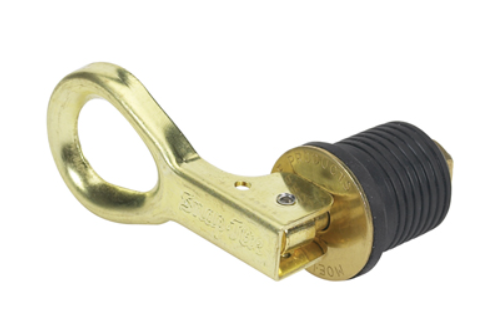 Drain Plug, Snap Tite 1" Brass