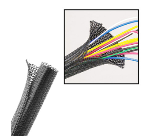 Wrappable Split Braided Tube