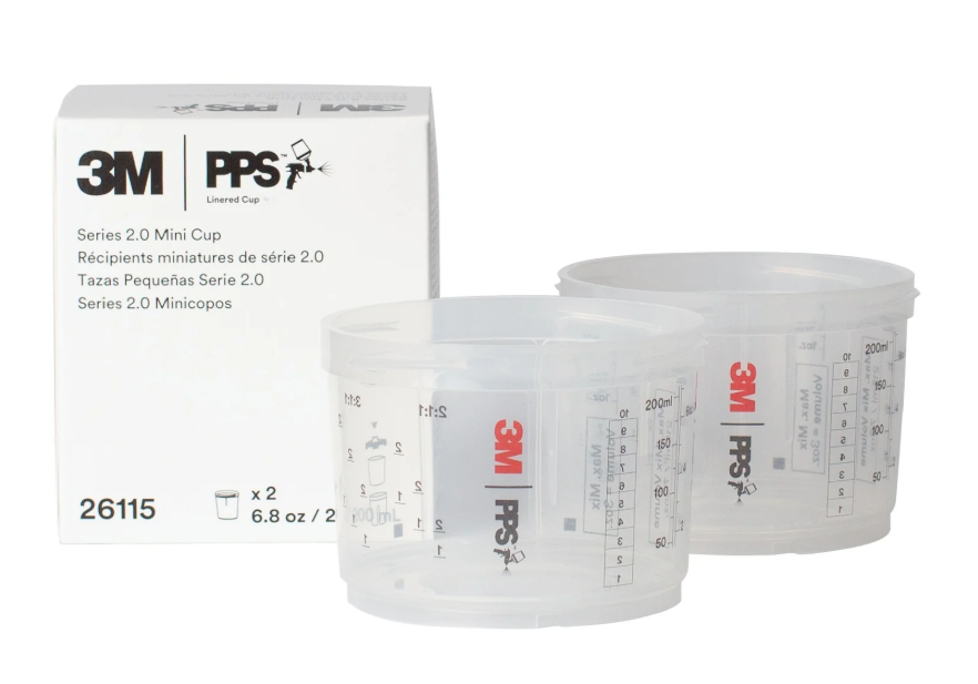2.0 Cup 26115, Mini (6.8 fl oz, 200 mL), 2 Cups