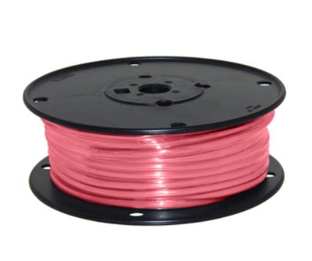 Wire 10 AWG Pink 100ft Roll