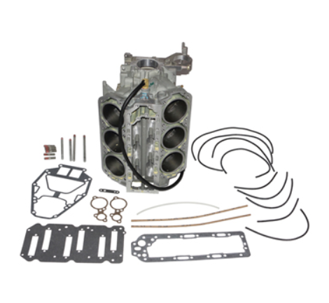 Cylinder Block Mercury 2.5 200hp Carb or EFI