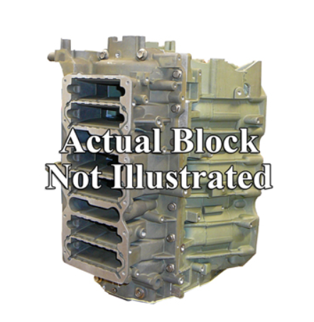 View image Cylinder Block Mercury 3.0L EFI & DFI 2003 & Up